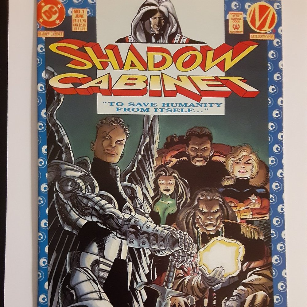 SHADOW CABINET #1 MILESTONE MEDIA  WRITTEN BY ROBERT L. WASHINGTON III